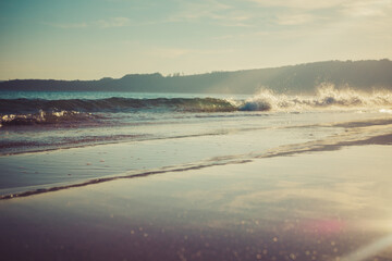 sunrise on the beach