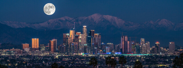 Moonlit Los Angeles
