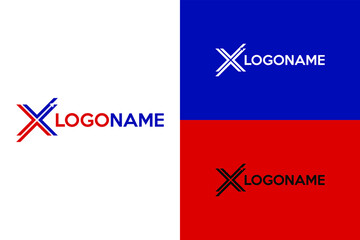 Letter X arrow logo. Very suitable various business purposes also for symbol, logo, company name, brand name, icon and many more.