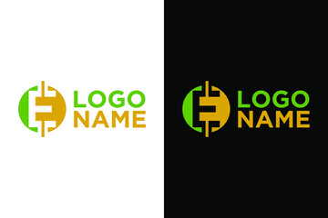 Initial name letter concept. Very suitable various business purposes also for symbol, logo, company name, brand name, icon and many more.