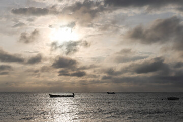 beautiful landscape of a sea