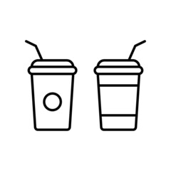 cup paper icon design vector templates