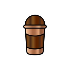 cup paper icon design vector templates