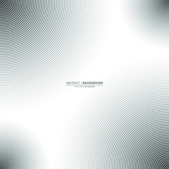 Naklejka premium Abstract circle line background. Round pattern. Circle for sound wave. Vector - Illustration