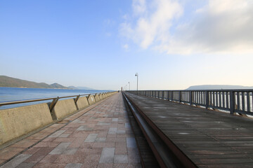 香川県高松市　玉藻防波堤