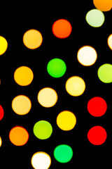 Bokeh colorful