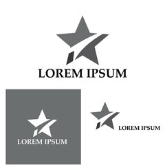 Obraz premium Star icon Template vector illustration design