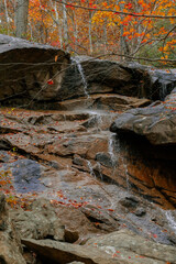 Beautiful Autumn View in Bear Mountain State Park