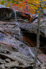 Obraz na płótnie Canvas Beautiful Autumn View in Bear Mountain State Park