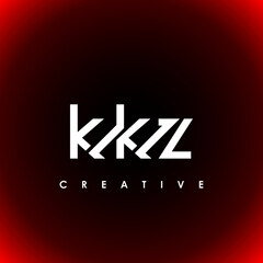 KKZ Letter Initial Logo Design Template Vector Illustration