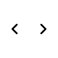 Left and Right arrows icon