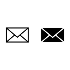Message vector icon. Email icon
