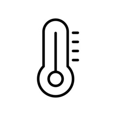 Temperature line icon