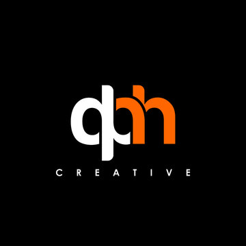DPH Letter Initial Logo Design Template Vector Illustration