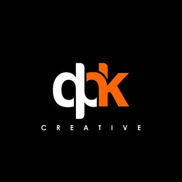 DPK Letter Initial Logo Design Template Vector Illustration