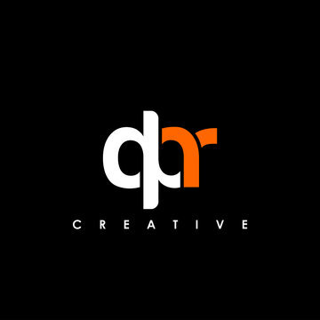 DPR Letter Initial Logo Design Template Vector Illustration
