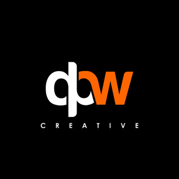 DPW Letter Initial Logo Design Template Vector Illustration