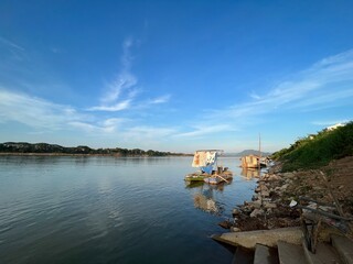 Fototapeta na wymiar Natural landscape of Mekong River