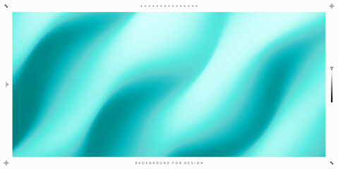 Blue abstract wavy background for banner, flyer and poster. Dynamic effect. Vector illustration. Cover design template. Can be used for advertising, marketing or presentation.