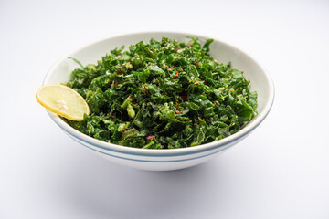 Crackling Spinach or crispy Palak