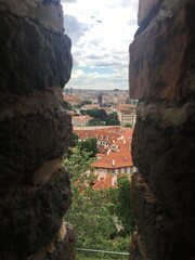 view of the town city