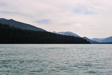 Scenery of Kanas Lake in Altai, Xinjiang, China