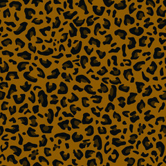 Leopard camouflage. Vector pattern. Tiger, jaguar.