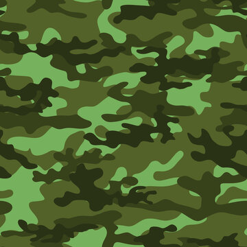 Army camouflage. Military uniform. Cloth.