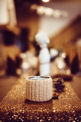 Décoration mariage hiver