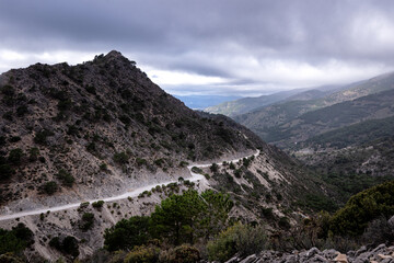 Sendero al Pico Lucero Sierra Almijara