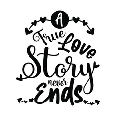 Valentines day typography. Romantic lettering hand-drawn style unique typography design element for greeting cards, T-shirts, mugs, decoration, prints, and posters design.