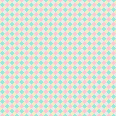 Pastel colors seamless patterns squares geometric 