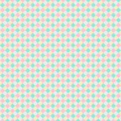 Pastel colors seamless patterns squares geometric 