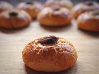 moroccan sweets, homemade cookies, closeup