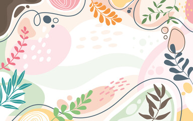 Color splash abstract background for design.Template banner and cover for social media ad, template special promo new arrival sale.	