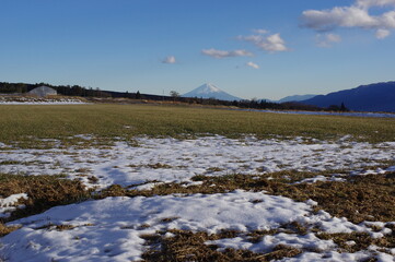 雪解け富士山 K3CP2970