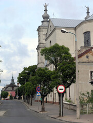 Church in Krasnystaw, Lubelskie region - May, 2004, Poland