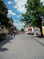 Stefan Zeromski Street, Radom city, Mazowieckie region - May, 2008, Poland