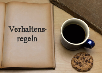 Verhaltensregeln