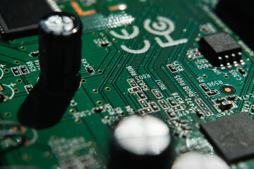 Microcircuits on the router board