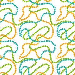 Seamless pattern with beads for fabrics and textiles and linens and gifts and cards and hobbies