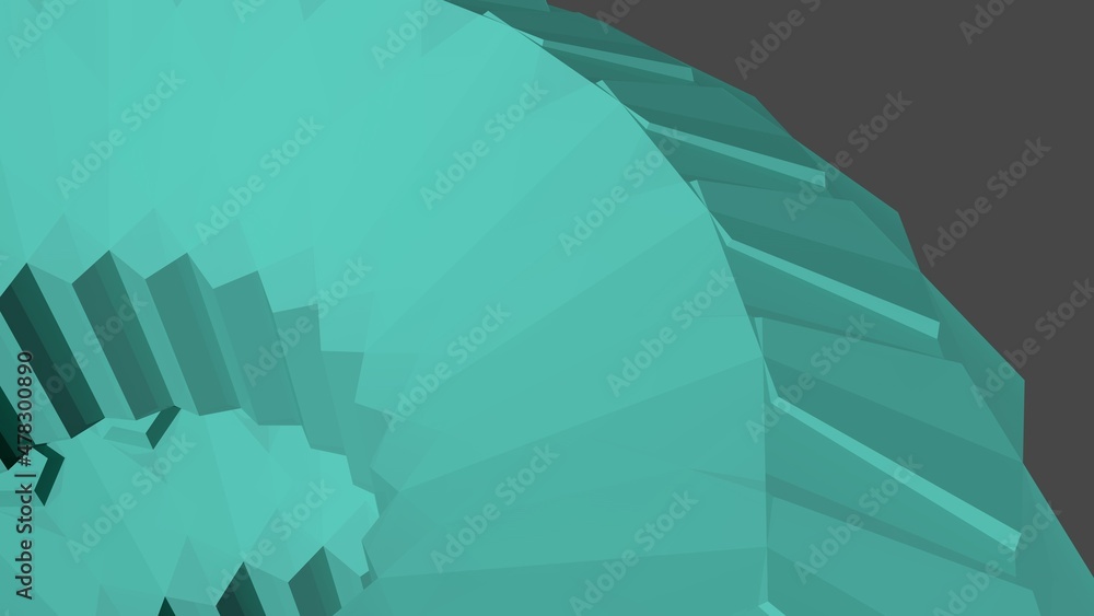 Poster an abstract pattern of primitive shapes. minimalism. rendering an image.