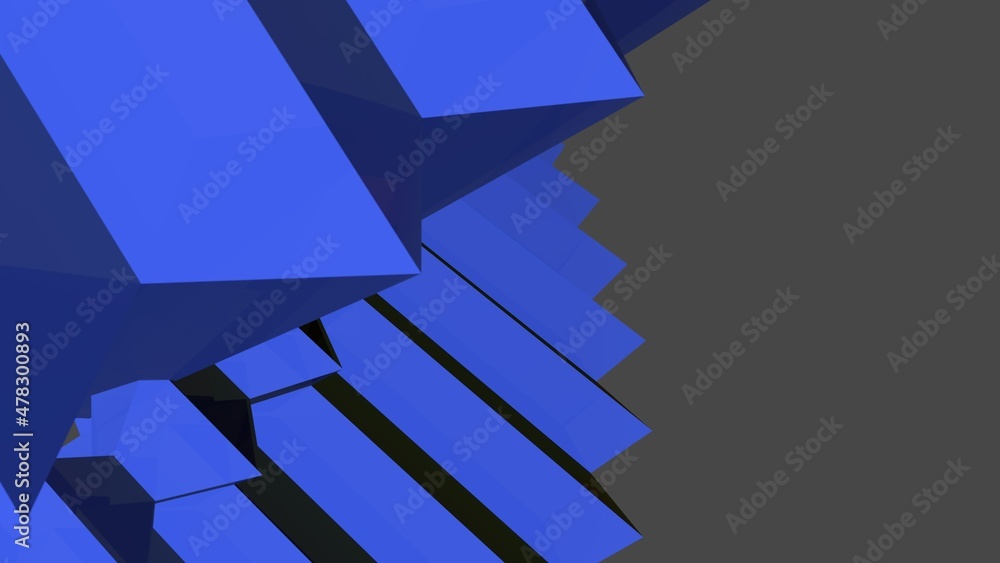 Poster an abstract pattern of primitive shapes. minimalism. rendering an image.