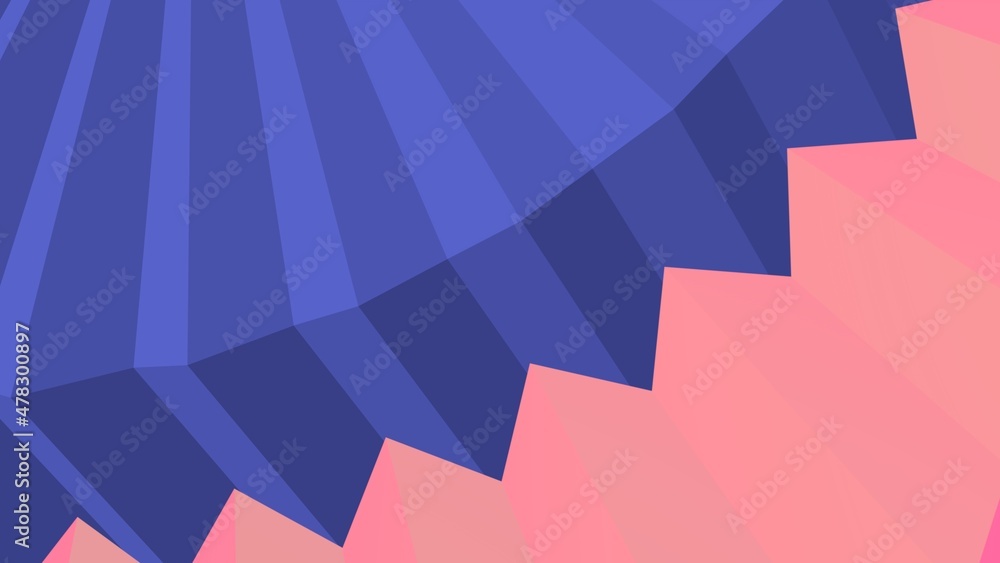 Poster an abstract pattern of primitive shapes. minimalism. rendering an image.
