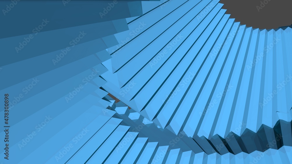 Poster an abstract pattern of primitive shapes. minimalism. rendering an image.