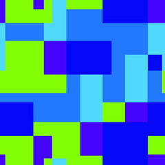 Seamless abstract pattern with geometry squares