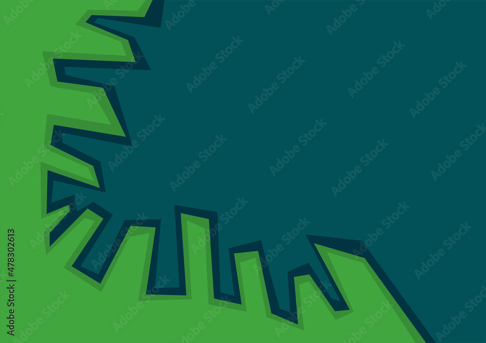 Poster minimalist background with abstract building silhouette pattern