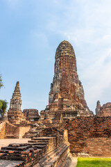 Ancient temple in Ayutthaya, Thaialnd