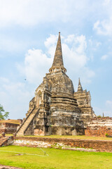Fototapeta premium Ruins of Ayutthaya Temples, Thailand