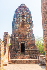 Ruins of Ayutthaya Temples, Thailand